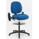 Ergo Line Fabric Draughtsman Chair